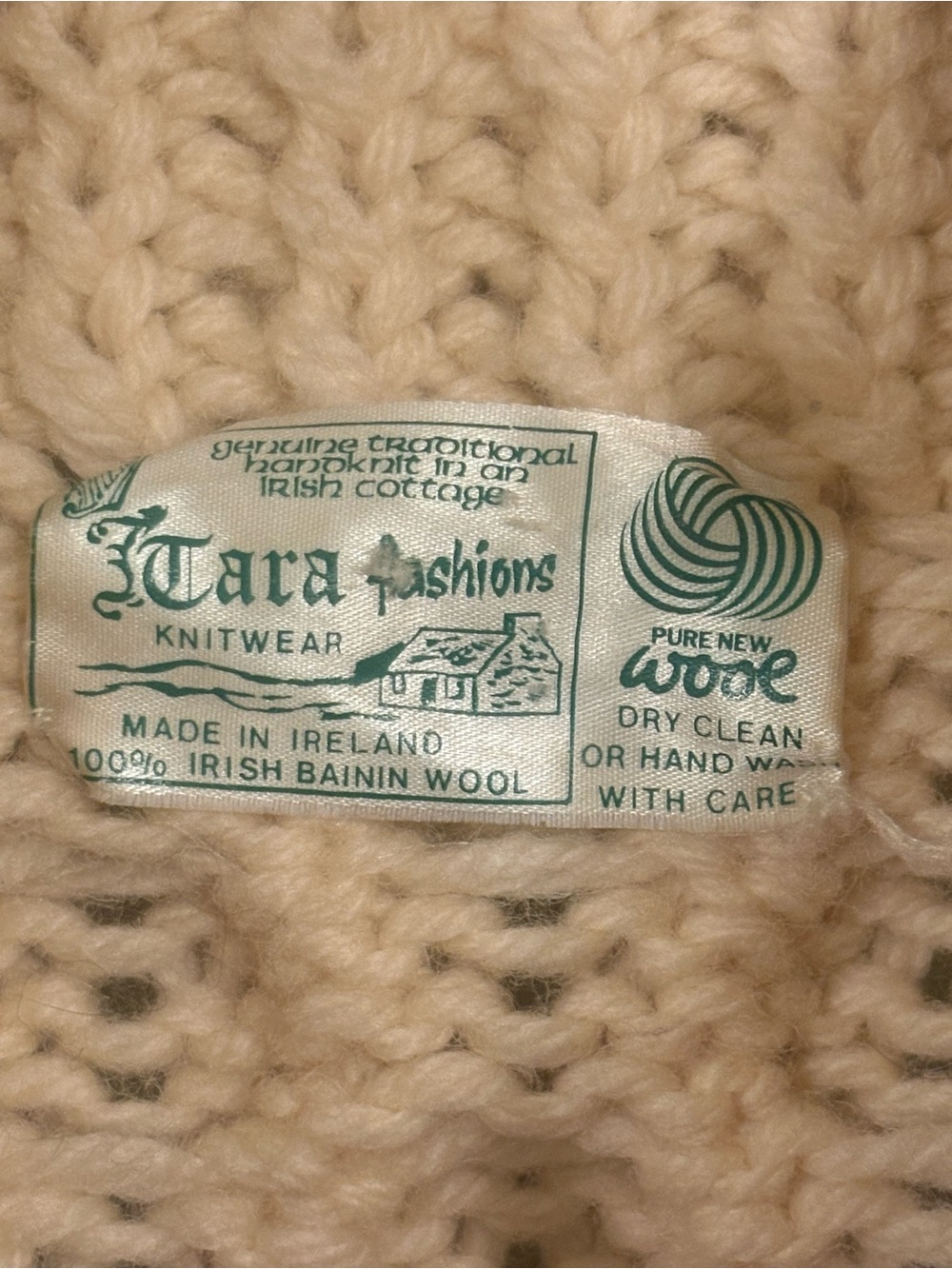 Tara Cable Knit Zip Front Sweater - Picture 2 of 8